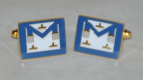 Craft Provincial or District Gold Plated Apron Cufflinks